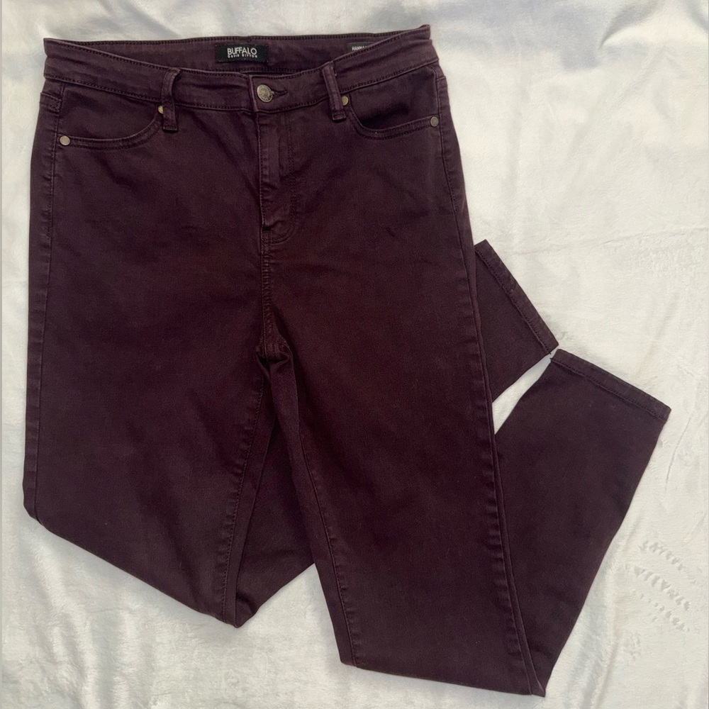 Buffalo David Bitton Women's Deep Purple Hanna Skinny Jeans